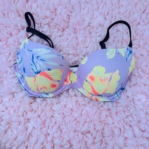 Victoria's Secret Pink and Black Bra